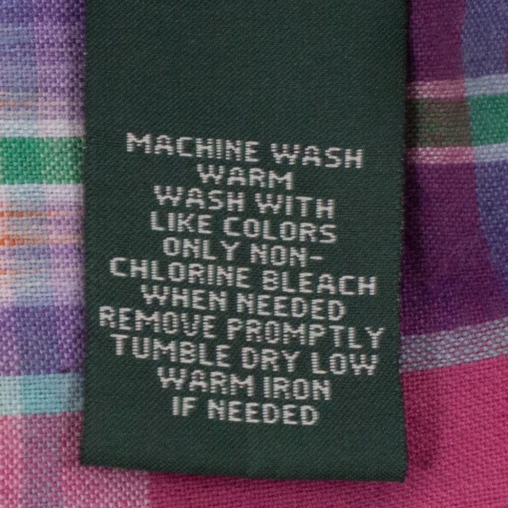 Lauren Jeans Co Medium Womens Button Up Plaid Top - Picture 5 of 6